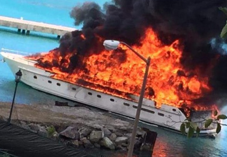 Positive Energy yacht fire