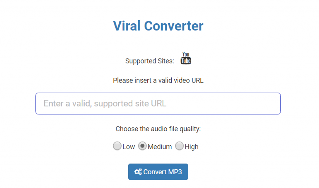 Online YouTube to MP3 Converter