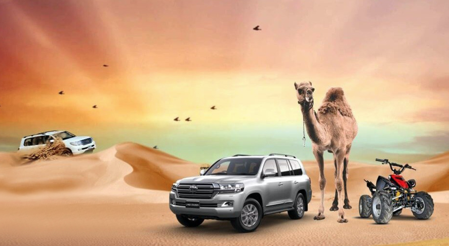 Trip to Dubai Desert Safari Made Captivating through the ATV’s