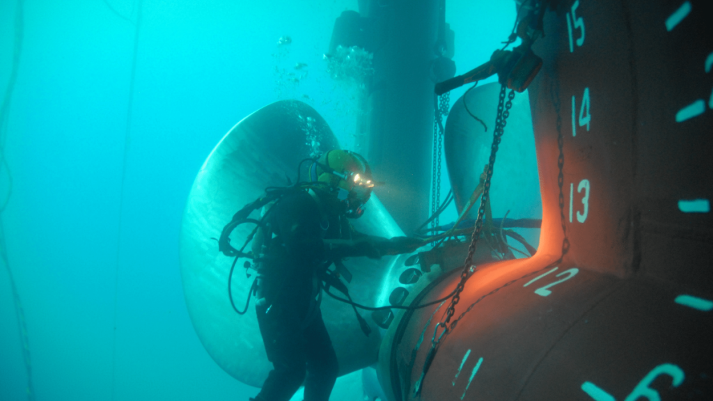 The Ocean's Workshop Cutting-Edge Underwater Repair Services