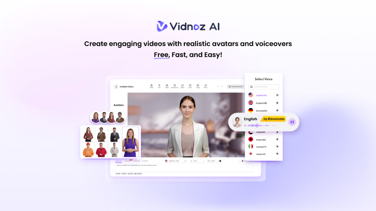 Introducing Vidnoz AI Simplifies AI Video Creation for Marketing & Business